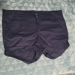Torrid Dark Blue Women's Cargo Shorts